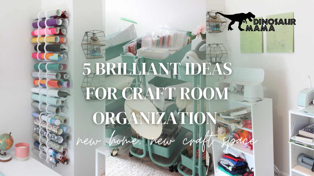5 Brilliant Ideas for Craft Room Organization